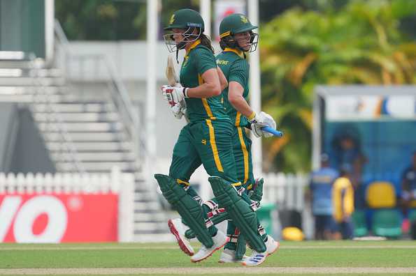 Laura Wolvaardt and Tazmin Brits put on a 260-run stand for the opening wicket