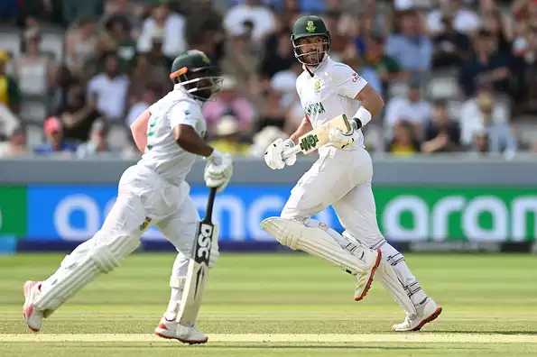  Markram (right) will serve as Test captain with injured Bavuma missing out.