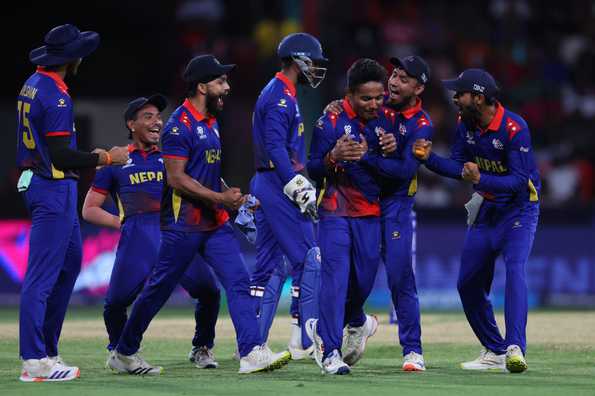 [File photo] Nepal stunned West Indies by 19 runs in first T20I