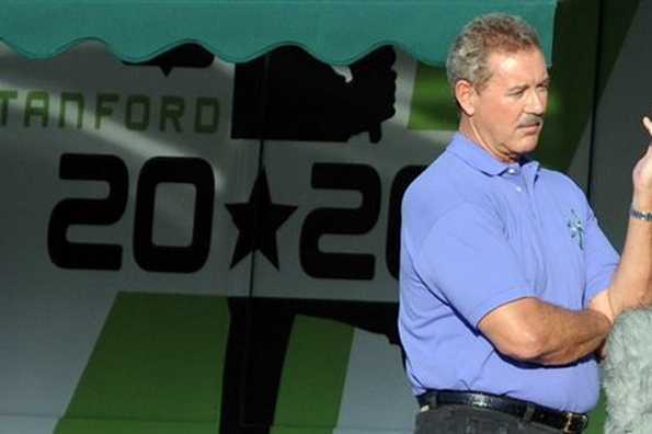 Texas financier Allen Stanford, accused of a 9.2-billion-dollar fraud that prompted governments to shut his banks and seize assets, was tracked down in Virginia, as investigators Friday probed his reported auditor in Britain Texas financier Allen Stanford, accused of a 9.2-billion-dollar fraud that prompted governments to shut his banks and seize assets, was tracked down in Virginia, as investigators Friday probed his reported auditor in Britain