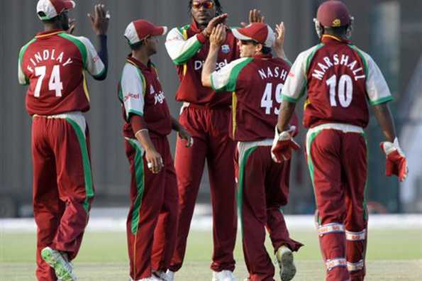 West Indies cricketers, seen here in November, 2008. The West Indies warmed up for the first cricket Test against New Zealand with valuable time in the middle as their three-day match against Auckland ended in a draw. West Indies cricketers, seen here in November, 2008. The West Indies warmed up for the first cricket Test against New Zealand with valuable time in the middle as their three-day match against Auckland ended in a draw.