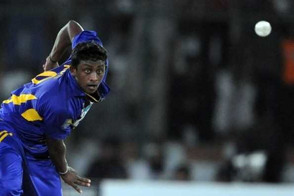 Sri Lankan spinner Ajantha Mendis delivers a ball during The Asia Cup final against India in Karachi. Captain Mahela Jayawardene hailed Mendis after he demolished India to help Sri Lanka retain the Asia Cup. Sri Lankan spinner Ajantha Mendis delivers a ball during The Asia Cup final against India in Karachi. Captain Mahela Jayawardene hailed Mendis after he demolished India to help Sri Lanka retain the Asia Cup.