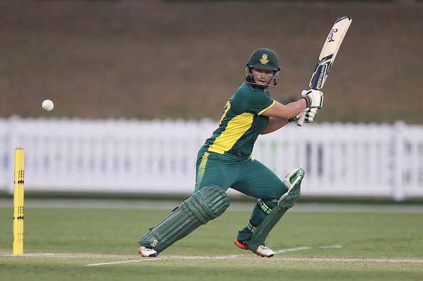 Lizelle Lee once again came good with the bat, top-scoring for the visitors with 70 Lizelle Lee once again came good with the bat, top-scoring for the visitors with 70