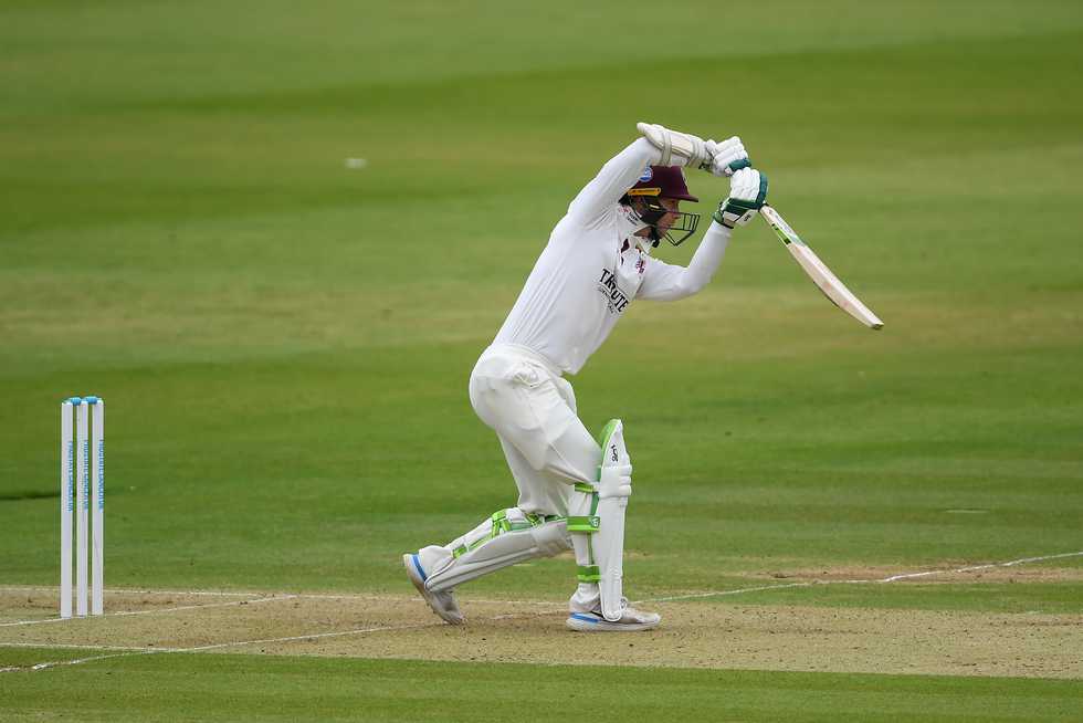 Among the six who batted for Somerset on the opening day, only Byrom capitalised on his start. Among the six who batted for Somerset on the opening day, only Byrom capitalised on his start.