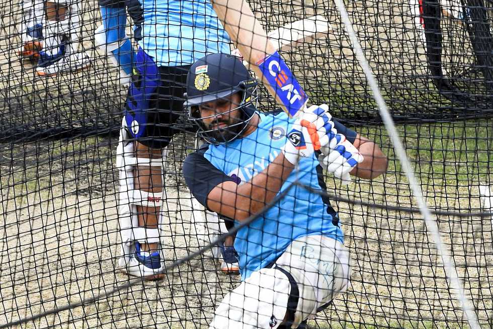 In Tuesday's nets session, it looked like Rohit had shaken off the rustiness that he began his first net practice with on January 2 In Tuesday's nets session, it looked like Rohit had shaken off the rustiness that he began his first net practice with on January 2