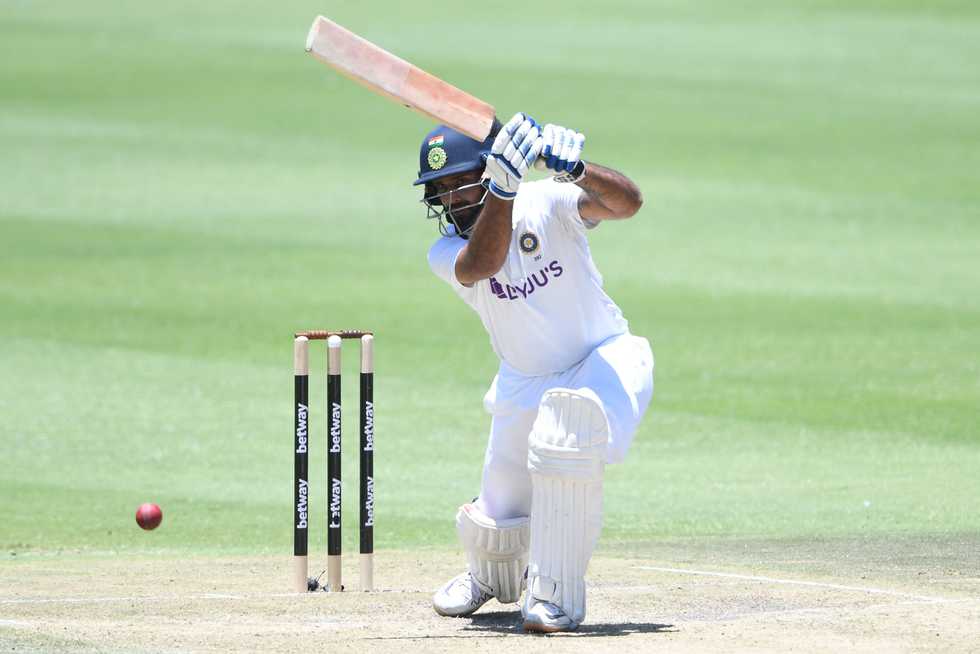 Hanuma Vihari's gutsy 40* pushed India to 266 in the second innings on a challenging surface Hanuma Vihari's gutsy 40* pushed India to 266 in the second innings on a challenging surface