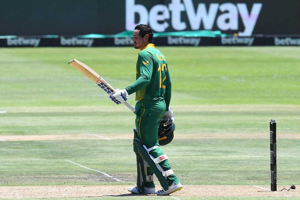 De Kock finished with 229 runs in the series. De Kock finished with 229 runs in the series.