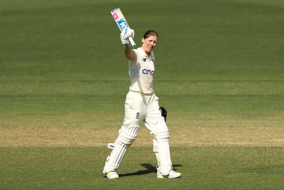 Knight scored 216 runs in the Test against Australia. It is clear that Knight is now batting better than ever. Knight scored 216 runs in the Test against Australia. It is clear that Knight is now batting better than ever.