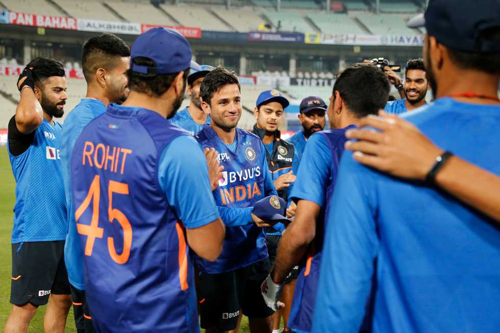 Ravi Bishnoi delivered a match-winning spell against West Indies on his international debut Ravi Bishnoi delivered a match-winning spell against West Indies on his international debut