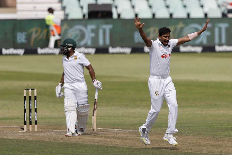 The right-arm fast bowler so far has played four Tests since making his debut against Zimbabwe in 2018. The right-arm fast bowler so far has played four Tests since making his debut against Zimbabwe in 2018.