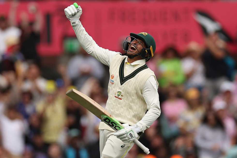 Khawaja finished Day 2 at the SCG just five runs away from a maiden Test double century.