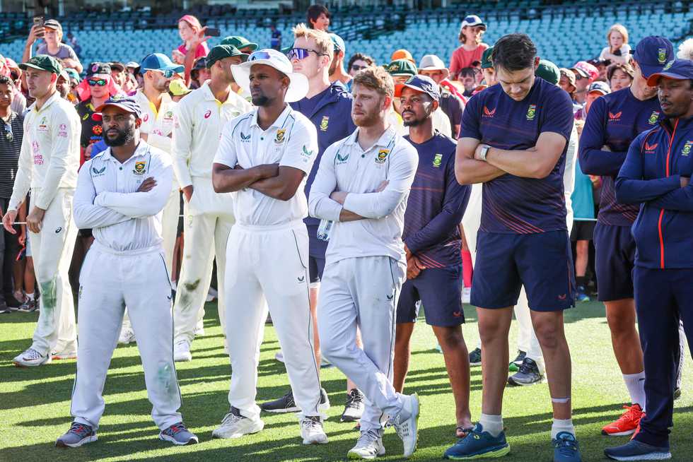 South Africa were no match for Australia in the series. South Africa were no match for Australia in the series.