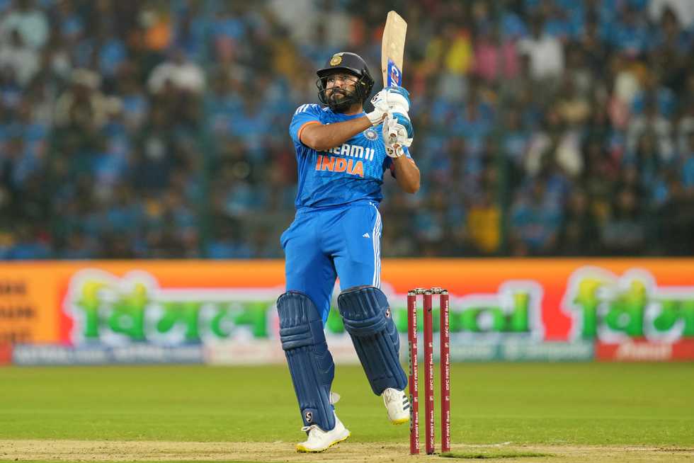 Rohit scored a 69-ball 121* in Bengaluru. Rohit scored a 69-ball 121* in Bengaluru.