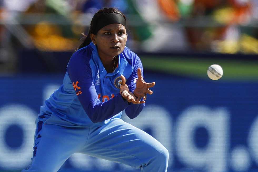 It has been 10 years since Rajeshwari Gayakwad made her debut for India It has been 10 years since Rajeshwari Gayakwad made her debut for India