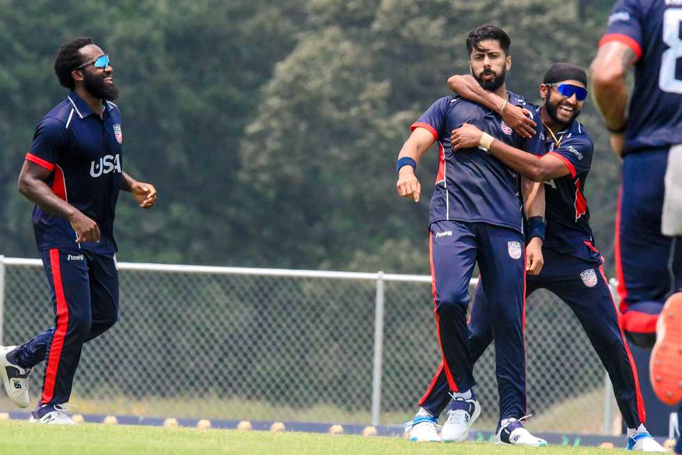 The pacer starred in USA's first series win over a full member nation The pacer starred in USA's first series win over a full member nation