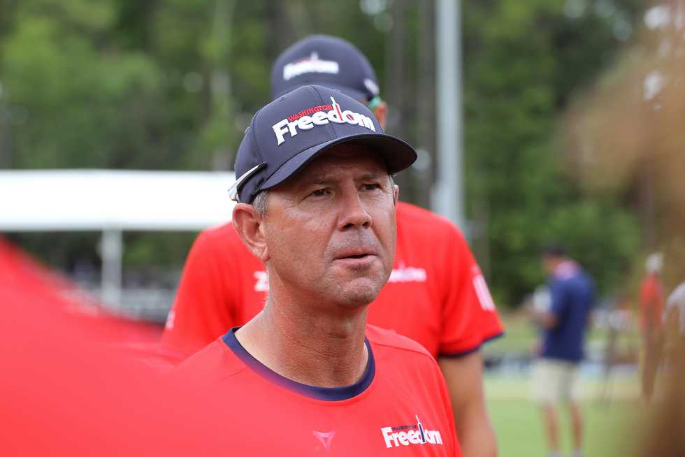 Ricky Ponting is the coach of Washington Freedom in Major League Cricket 2024 Ricky Ponting is the coach of Washington Freedom in Major League Cricket 2024