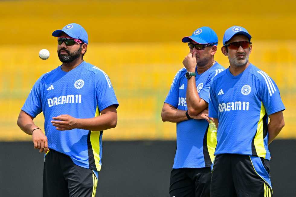 Even Rohit Sharma turned his arm over at a point in the series Even Rohit Sharma turned his arm over at a point in the series