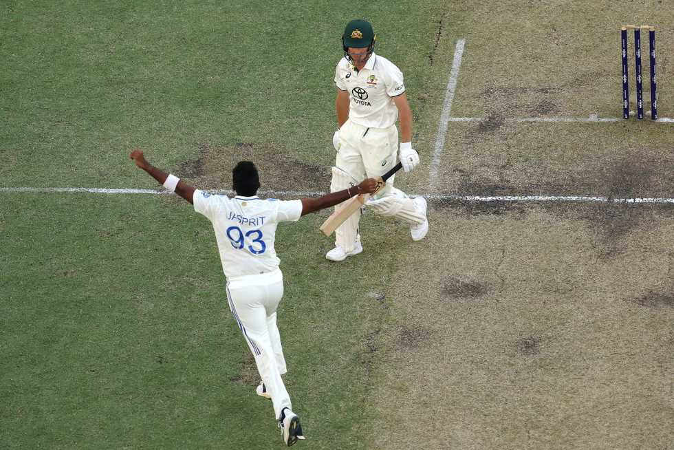 Bumrah claimed two to trigger an Australian top-order collapse. Bumrah claimed two to trigger an Australian top-order collapse.