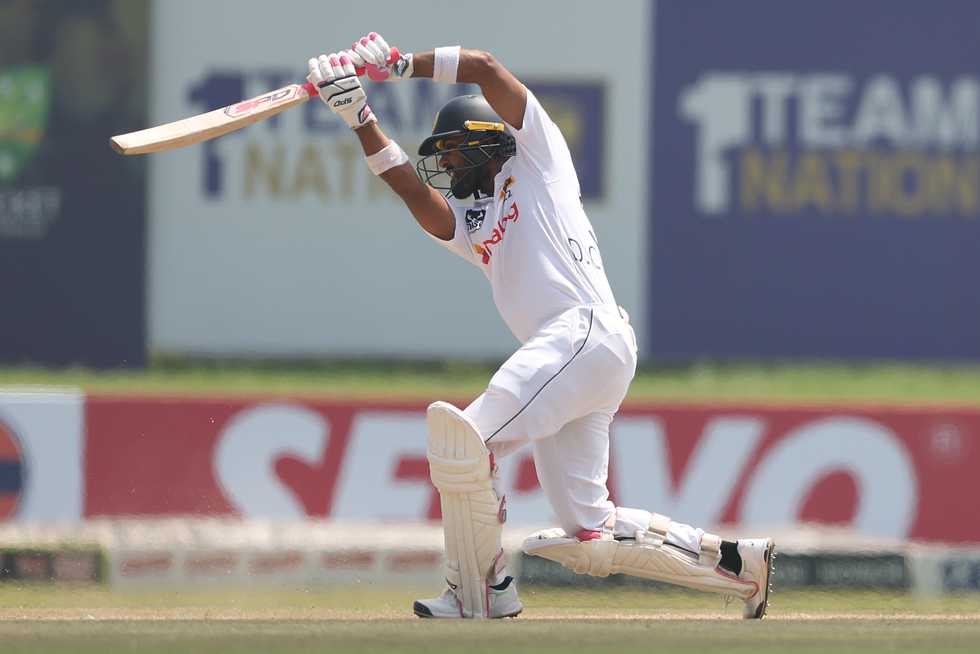 Chandimal made a hard-fought 74. Chandimal made a hard-fought 74.