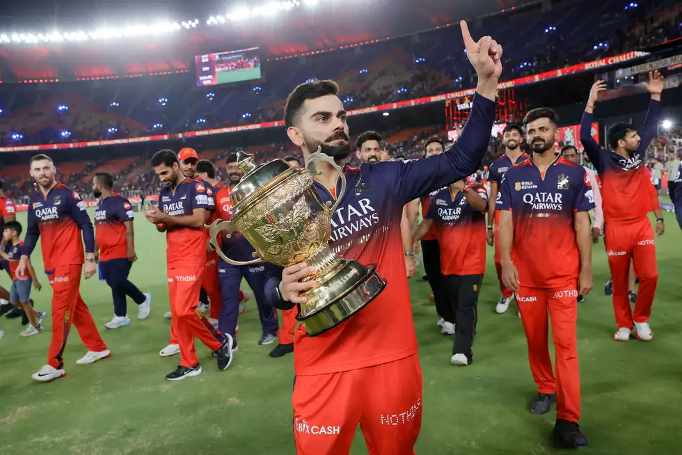 Virat Kohli has finally managed to win the IPL. Virat Kohli has finally managed to win the IPL.
