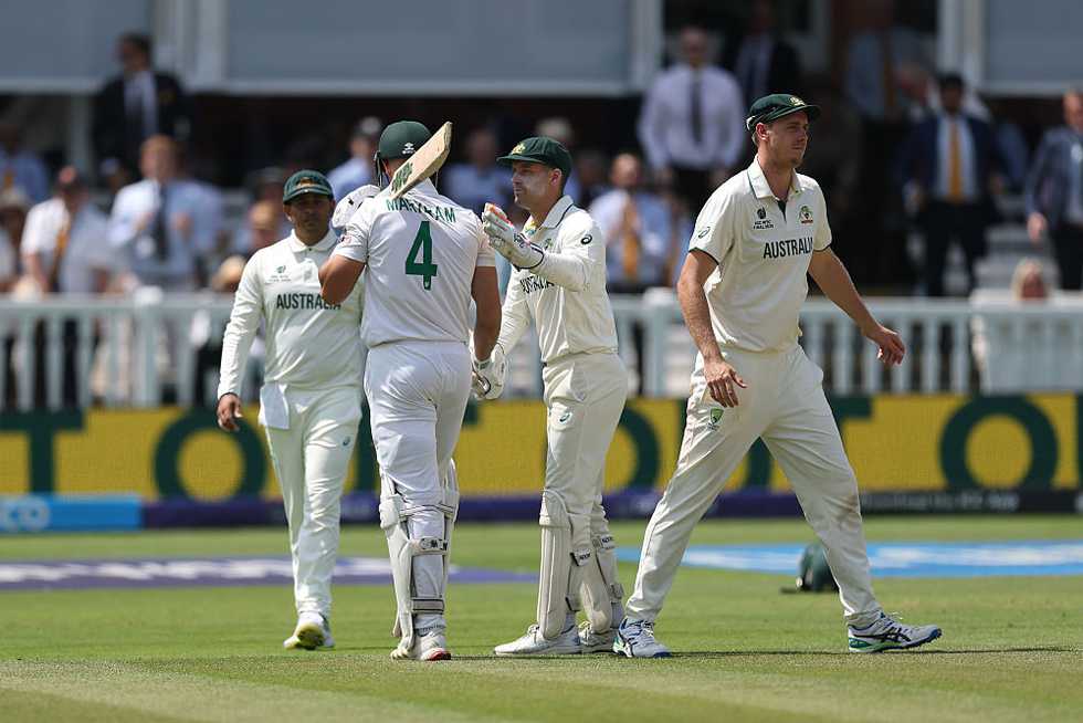 Markram led the chase with his match-winning 136 in the fourth innings.