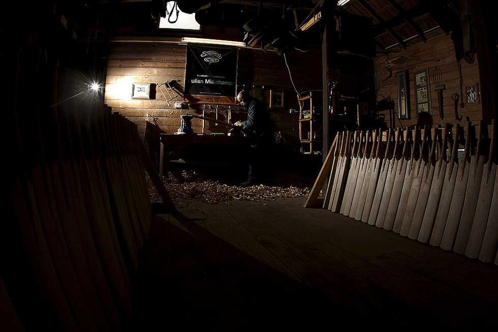Laminated bats, which join multiple pieces of wood rather than being carved from a single cleft, could be the solution for the bat shortage Laminated bats, which join multiple pieces of wood rather than being carved from a single cleft, could be the solution for the bat shortage