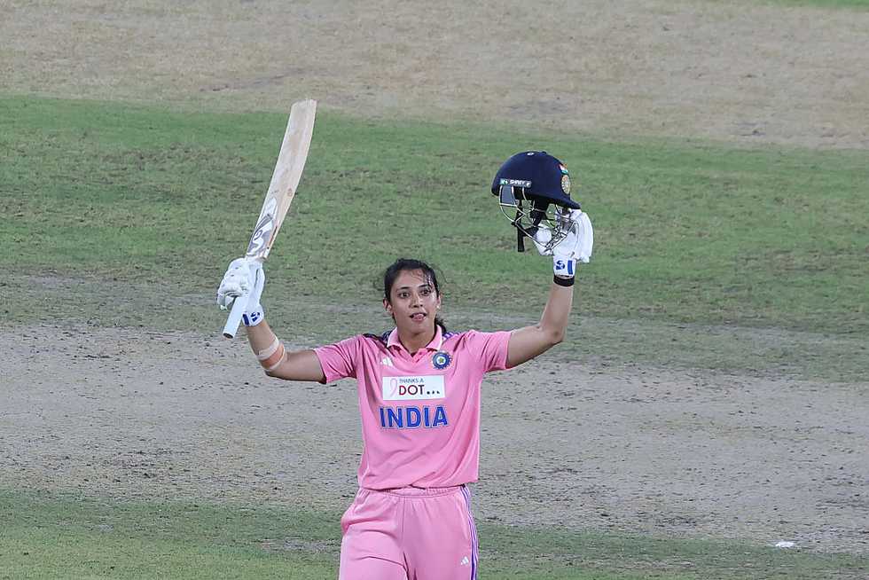 Smriti Mandhana registered the fastest ODI century by an Indian